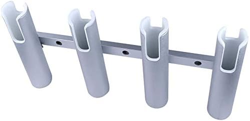 Aluminium Wall-Mounted Fishing Rod Holder for Boat, Garage & Marine - Holds Rods & Poles