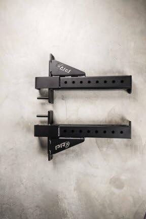 PRx Performance Squat Rack Spotter Arm Pairs Fits 3x3 with 1" or 5/8" Holes