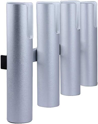 Aluminium Wall-Mounted Fishing Rod Holder for Boat, Garage & Marine - Holds Rods & Poles