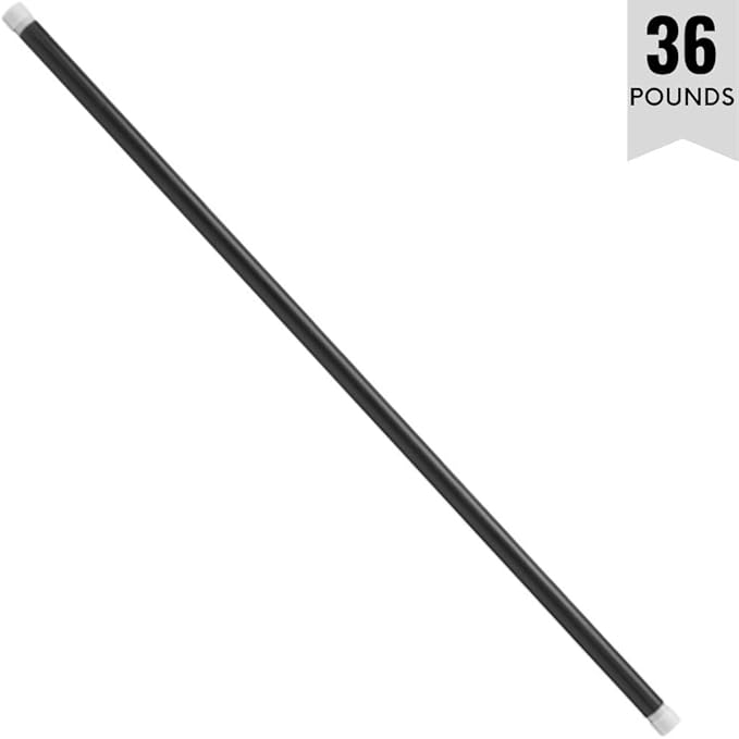 Body-Solid Rubber Padded Weighted Bar - Stretching Weight