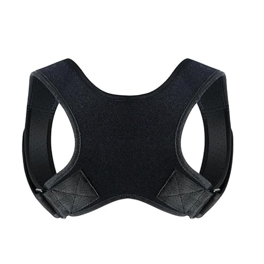 Posture Corrector for Men and Women, adjustable, comfortable, breathable corrector with Elastic Support Upper Back Brace, Shoulder, Lumbar Support Belt-Corset, Fits Discreetly Under Clothing. Size - L