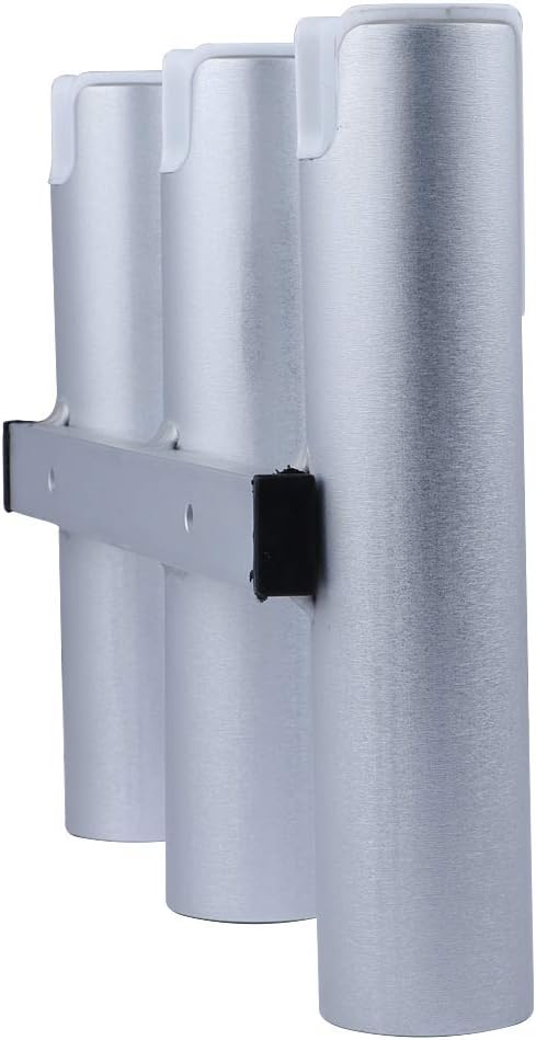 Aluminium Wall-Mounted Fishing Rod Holder for Boat, Garage & Marine - Holds Rods & Poles