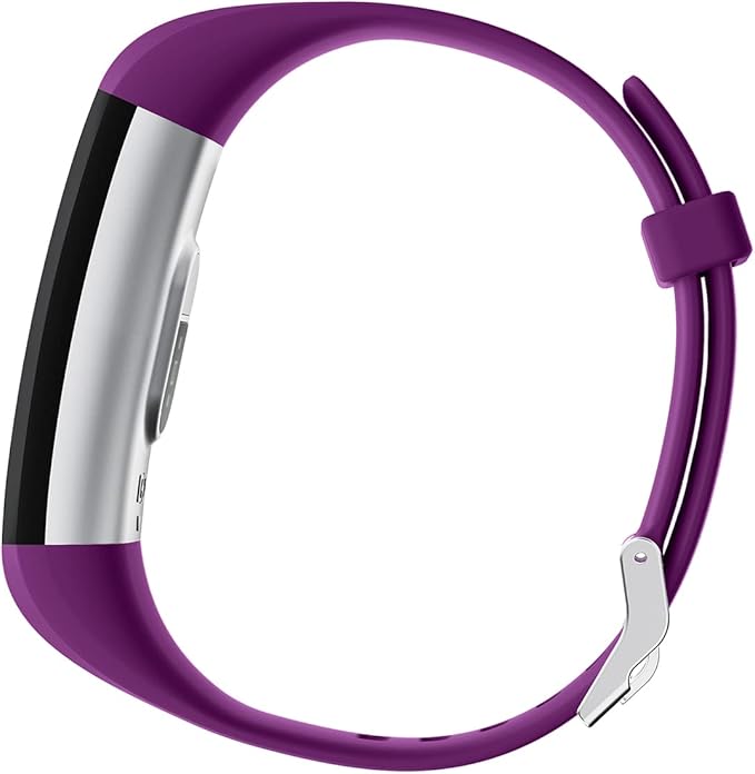 Atan Fitness Tracker with Heart Rate & Blood Oxygen Monitor – Smart Watch for Android & iOS, IP68 Waterproof, Sleep & Stress Tracking, Multi-Sport Mode, Step Counter, 7-Day Battery Life (Purple)