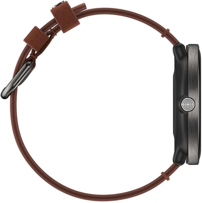 POLAR Ignite 3 Series Titanium Fitness Tracking Smartwatch with AMOLED Display, GPS, Heart Rate Monitoring, Sleep Analysis, and Real-Time Voice Guidance; S-L, for Men or Women, Brown Copper Titanium
