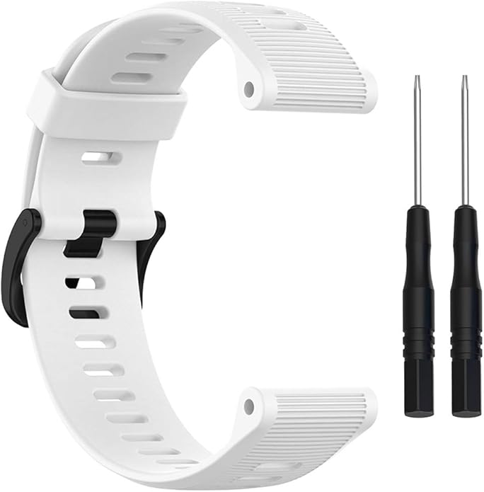 Band for Garmin Forerunner 945, Soft Silicone Replacement Watch Band Strap for Garmin Forerunner 935 Smart Watch (No Tracker)