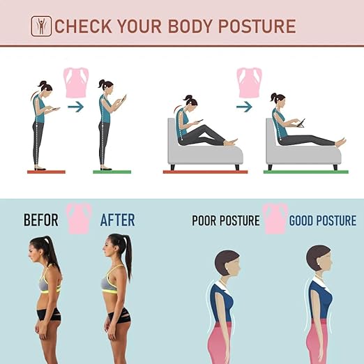 Premium Adjustable Back Brace Posture Corrector for Women and Men - Effective Straightener for Scoliosis, Hunchback Correction, Lower Back Pain Relief, Spine Alignment, and Posture Training(Medium)