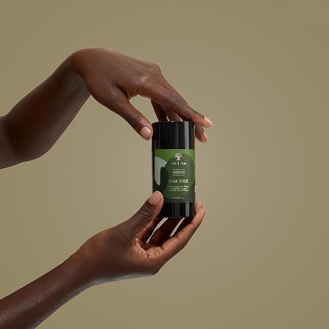 As I Am Rosemary Hair Wax Stick - 2.6 Oz - with Melatonin, Biotin & Ceramide