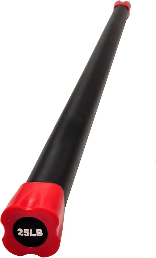Signature Fitness Total Body Workout Weighted Bar Weighted