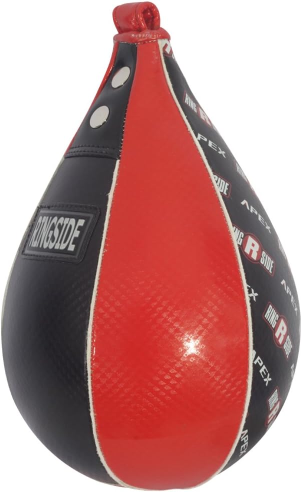 Ringside Apex Boxing Speed Bag - Premium Synthetic Leather Punching Ball, Multiple Sizes & Colors, Ideal for Hand-Eye Coordination, Training Equipment for Fighters