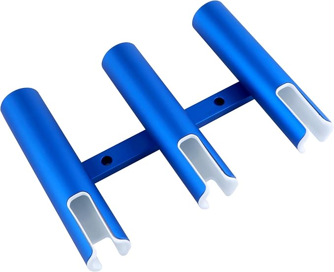 Aluminium Wall-Mounted Fishing Rod Holder for Boat, Garage & Marine - Holds Rods & Poles
