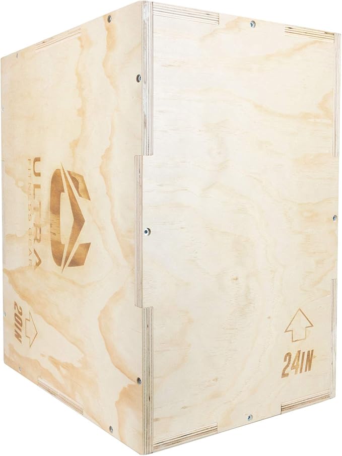 Plyo Box - Wooden 3-in-1 Plyometric Jump Box