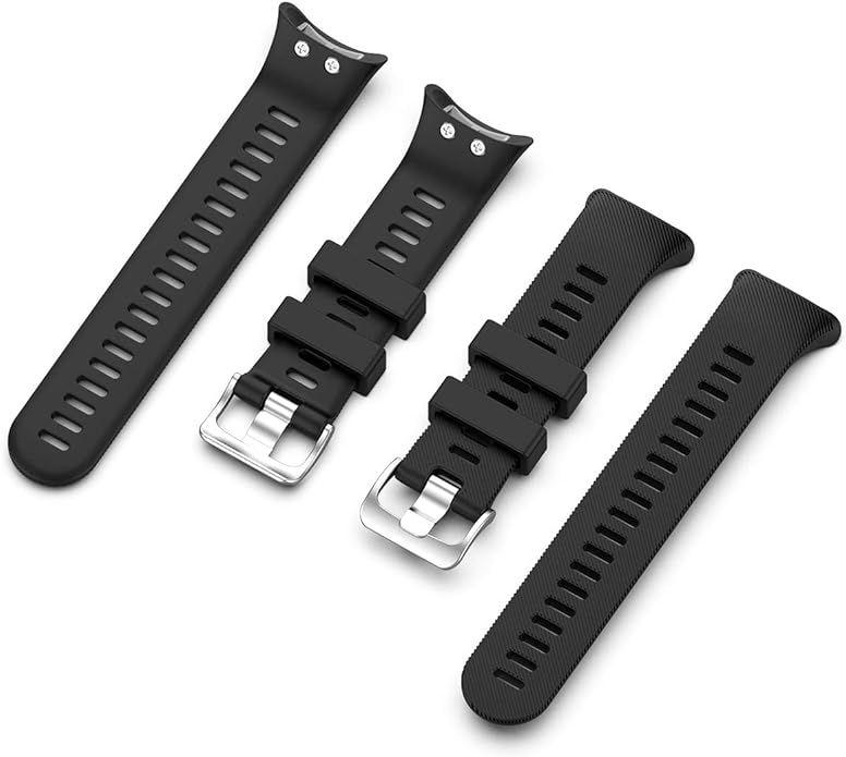 Band for Garmin Forerunner 45 (42mm), Soft Silicone Replacement Watch Band Strap for Garmin Forerunner 45S (39mm) / Swim 2 Smart Watch (No Tracker)