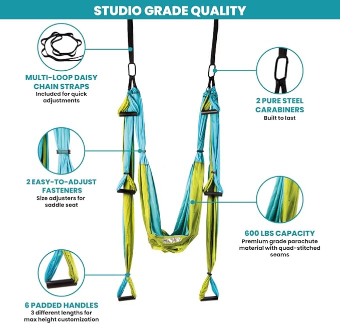 Swing Set for Home & Outdoor 600lb Capacity,