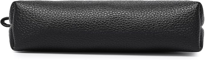 PU Leather Makeup Simple and Convenient Handbag Small Exquisite Storage Bag (Pu/Black)