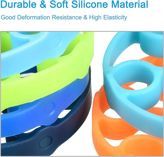 uxcell Finger Stretcher Exerciser 8.8LB Silicone