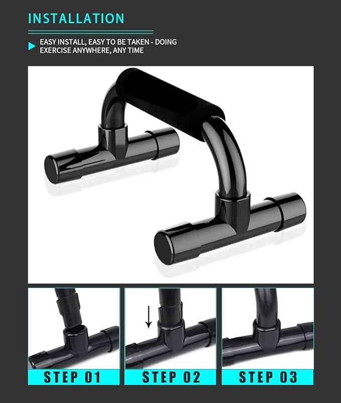 Game Point Push Up Bars - Home Workout