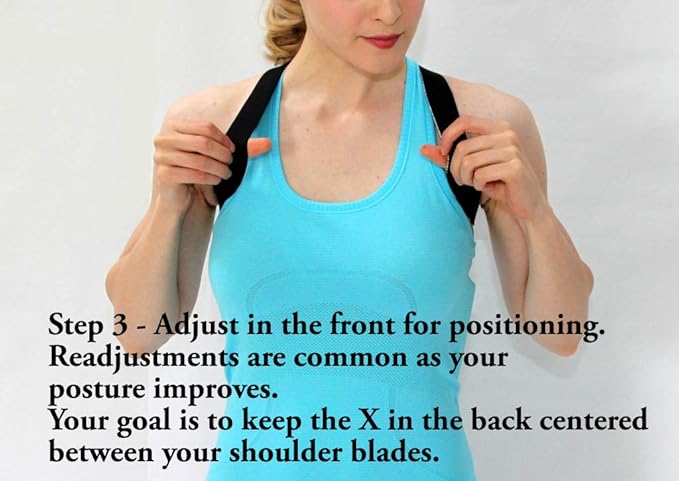 Posture Corrector Brace/Wear 15 Minutes A Day to Impove Posture Posturific Brace - Available in Colors and Sizes (Beige Small)