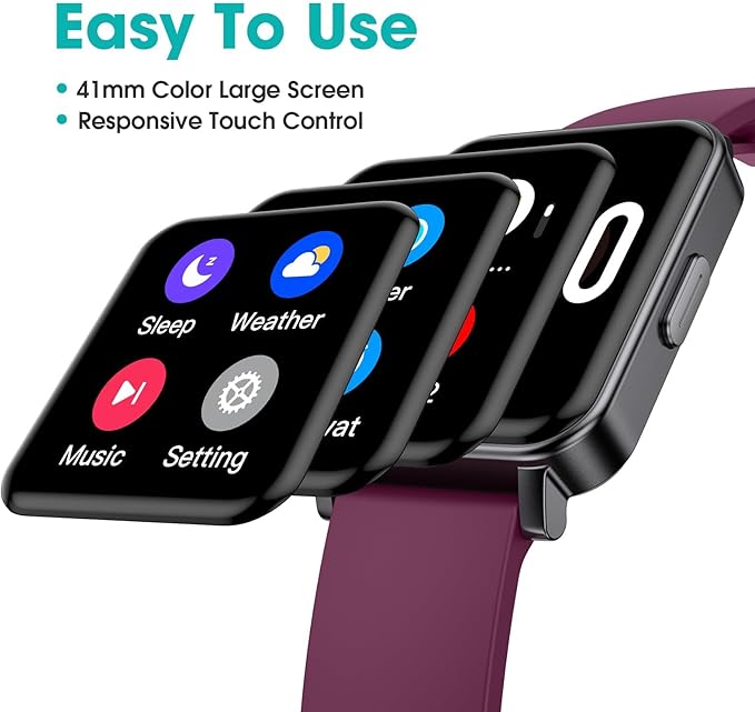 Pedometer Watch Senior Friendly No App/Phone Required, Waterproof Fitness Tracker Watch with Step Counter Calories/Sleep Tracker for Walking Running for Men Women