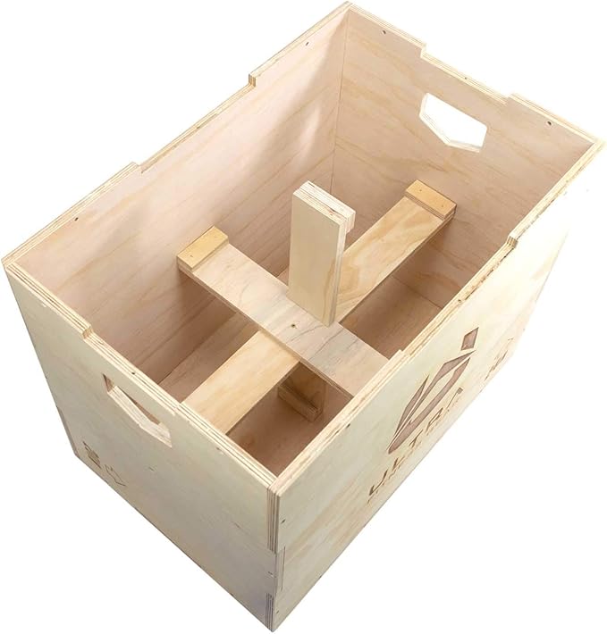 Plyo Box - Wooden 3-in-1 Plyometric Jump Box