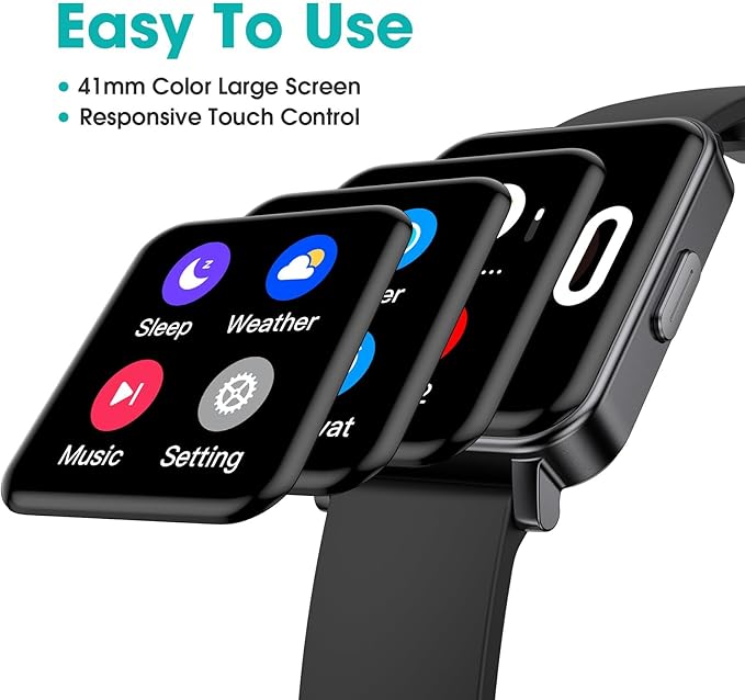 Pedometer Watch Senior Friendly No App/Phone Required, Waterproof Fitness Tracker Watch with Step Counter Calories/Sleep Tracker for Walking Running for Men Women