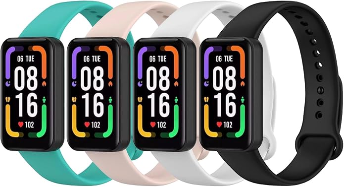 Bands Compatible for Xiaomi Redmi Smart Band Pro Strap Replacement Classic Sport Wristband for Women Men, Breathable Waterproof Smartwatch Band Accessories for Redmi Smart Band Pro