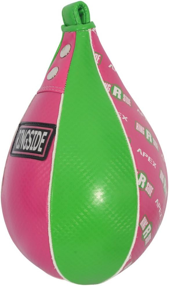 Ringside Apex Boxing Speed Bag - Premium Synthetic Leather Punching Ball, Multiple Sizes & Colors, Ideal for Hand-Eye Coordination, Training Equipment for Fighters