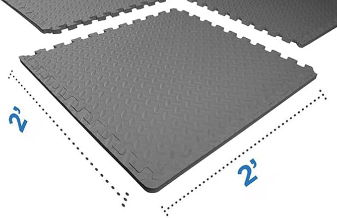 BalanceFrom Puzzle Exercise Mat with EVA Foam Interlocking