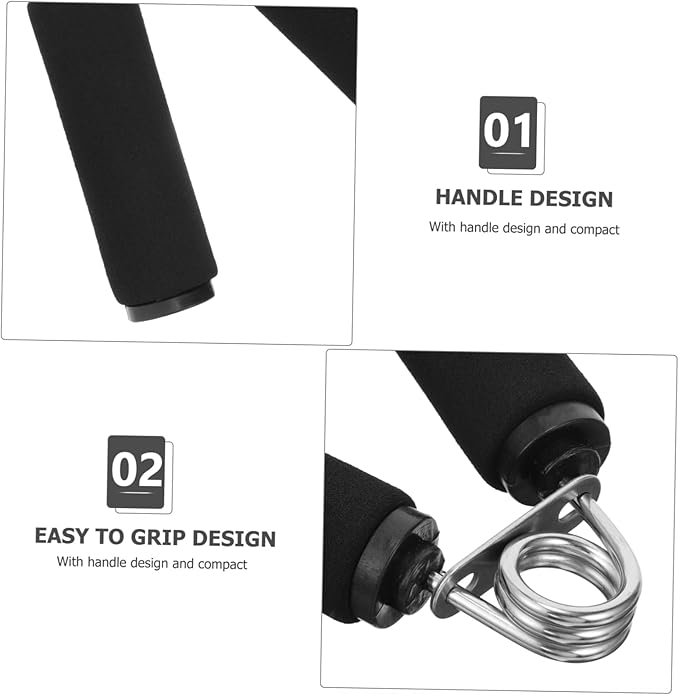 Toddmomy 1 Pair Forearm Workout Equipment Grip Strengthener 5.0mm Spring