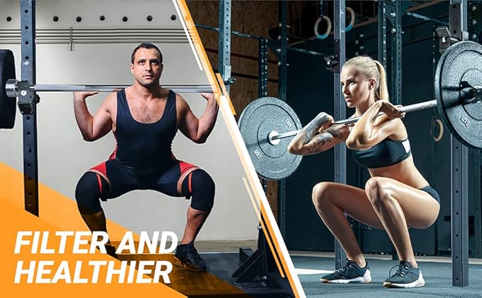 Yes4All Power Rack J-Hooks & Attachments – Heavy Duty Barbell Holders Compatible with 2x2 & 3x3 Power Racks for Home Gym