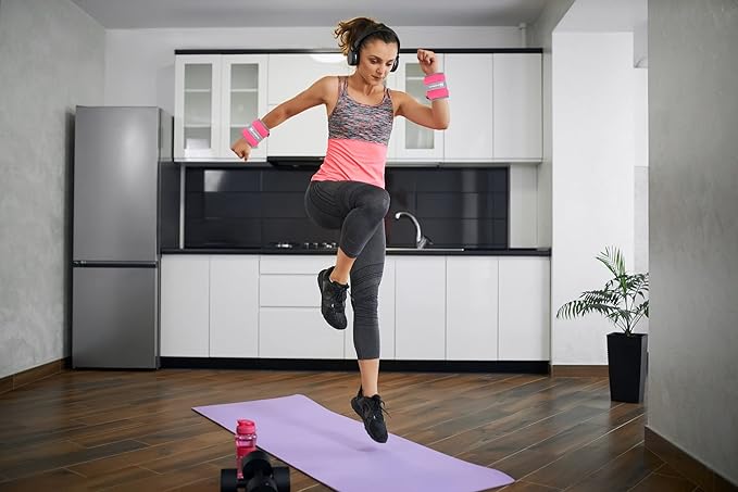 Ankle Weights, 1/2/3/4/5/6/8/10/12 LBS (1 Pair) Wrist Arm