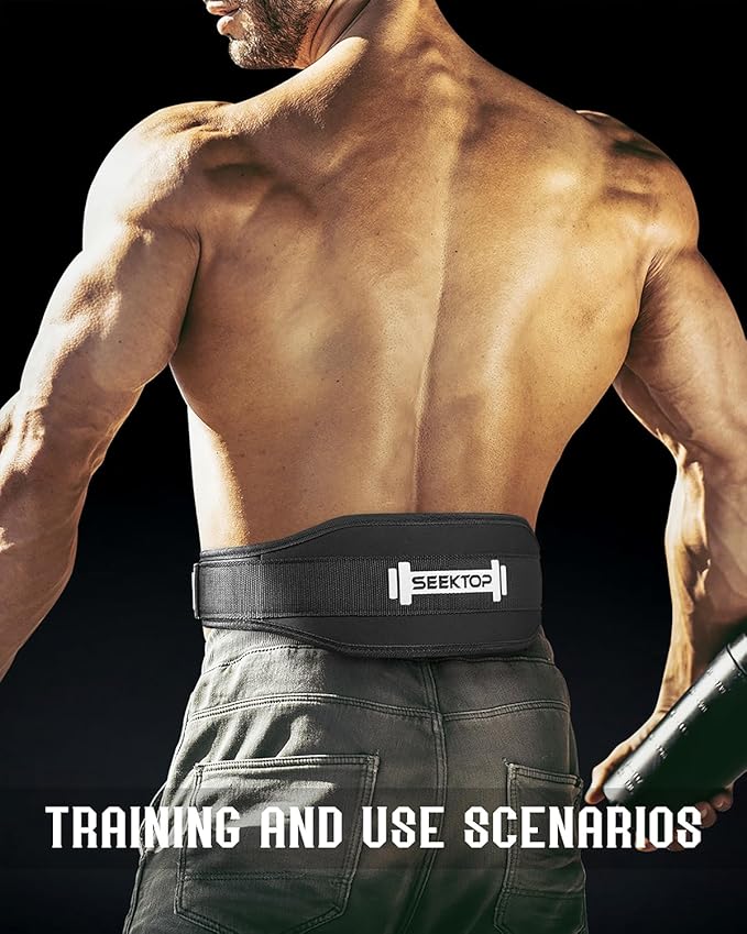 Seektop Weight Lifting Belt - Gym Lifting Belt 4 Inch