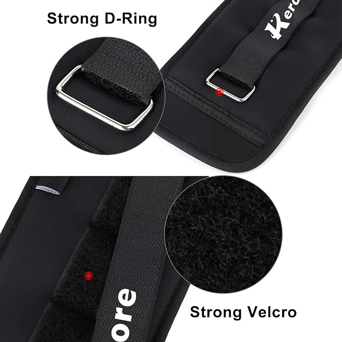 Ankle Weights, 1/2/3/4/5/6/8/10/12 LBS (1 Pair) Wrist Arm