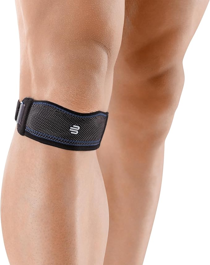 Bauerfeind - GenuPoint - Knee Strap - Support Patella & Patellar Tendon Relief for Runners, Jumpers Knee & Shin Splints, Fits Under the Kneecap