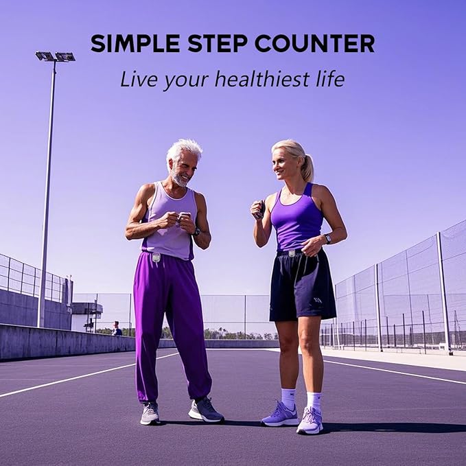 PINGKO Outdoor Multi-Function Portable Sport Pedometer Step/Distance/Calories/Counter