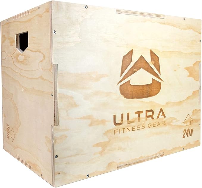 Plyo Box - Wooden 3-in-1 Plyometric Jump Box