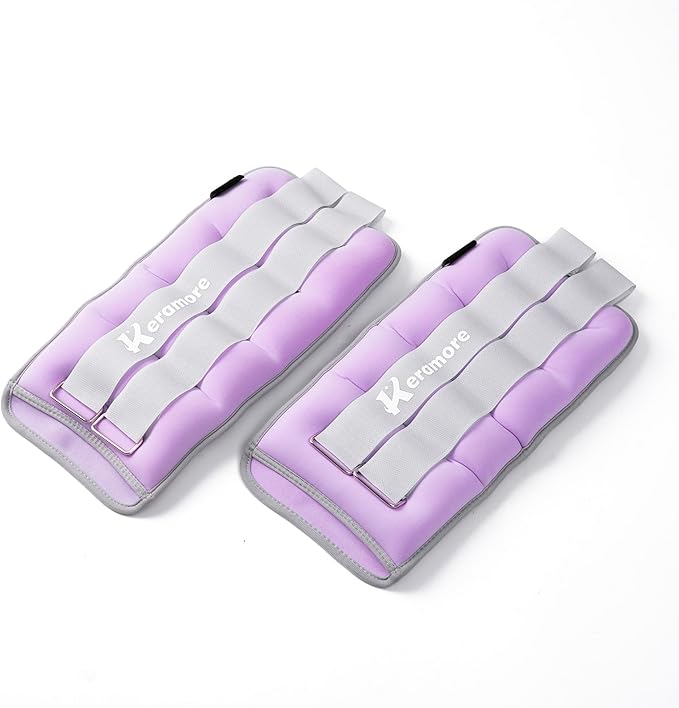 Ankle Weights, 1/2/3/4/5/6/8/10/12 LBS (1 Pair) Wrist Arm