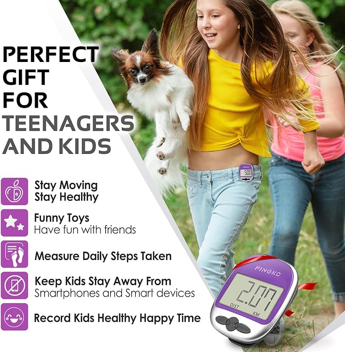 PINGKO Outdoor Multi-Function Portable Sport Pedometer Step/Distance/Calories/Counter