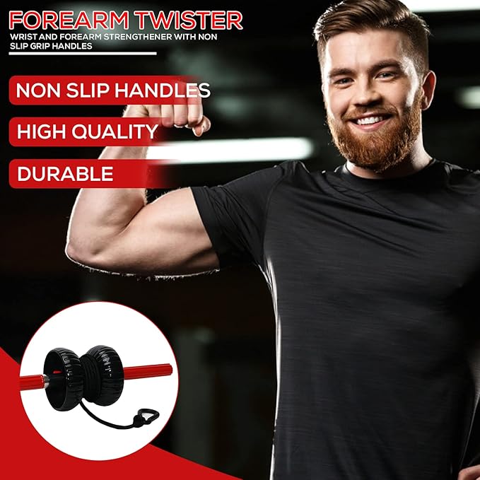 Forearm Exerciser - Wrist and Forearm Strengthener Enhanced