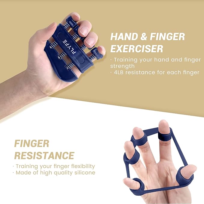 FLYFE Grip Strength Trainer Kit (5 Pack)