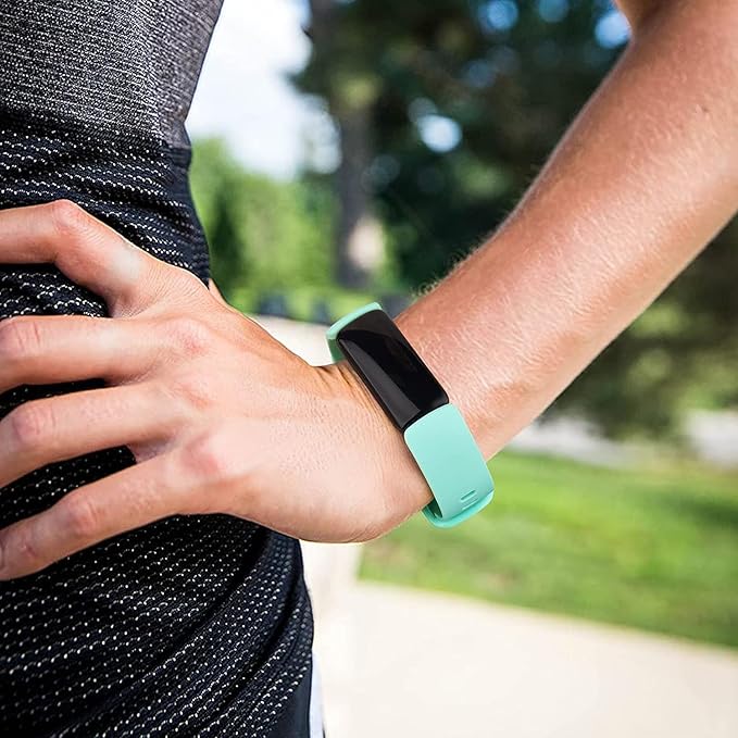 Bands Compatible with Fitbit Inspire 3 Bands for Women Men Sport Wristband Replacement Soft Silicone Straps for Fitbit Inspire 3 Smartwatch Small Large