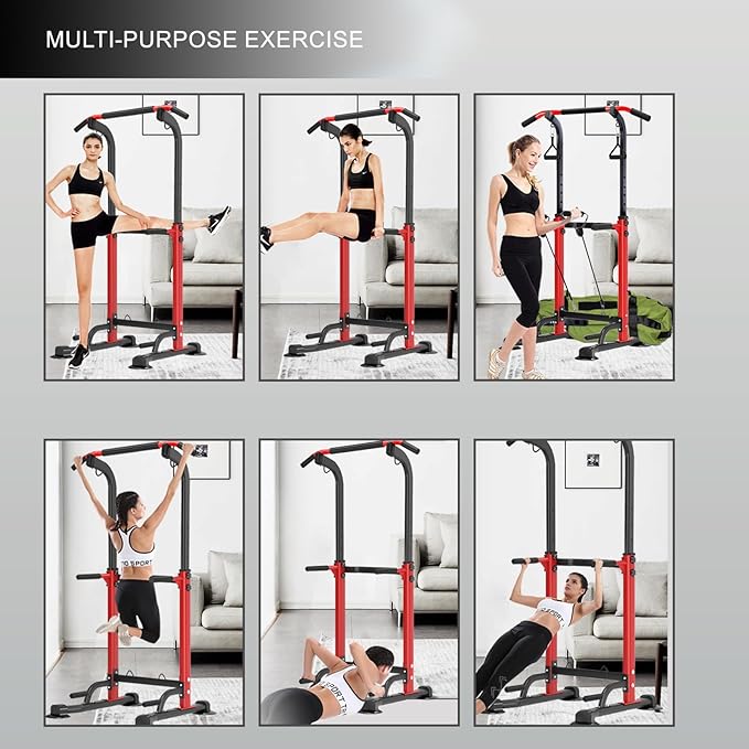 Power Tower Pull Up Bar 6 feet
