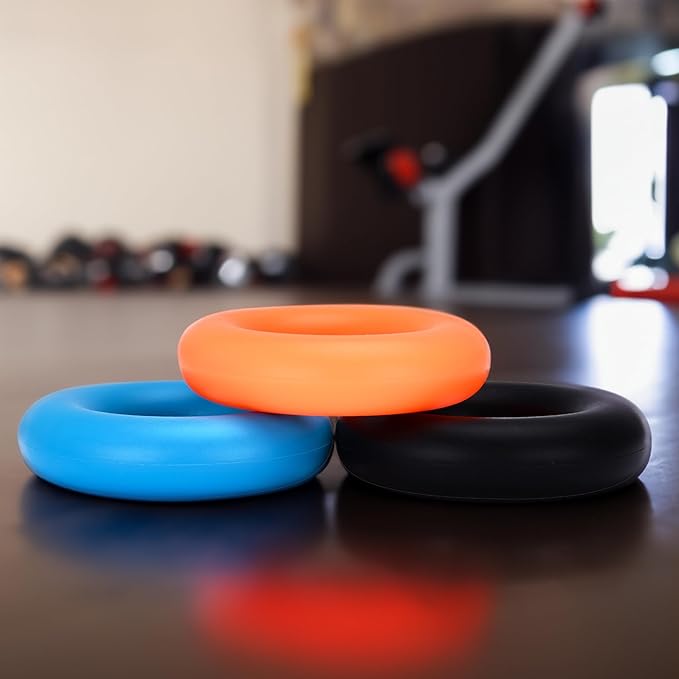 Steady Doggie Strengthener Grip Rings Set of 3 30, 40 40 and 50 Lb