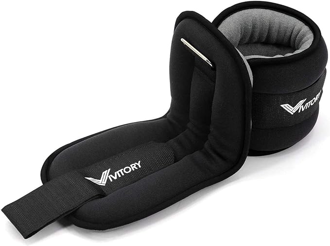 Vivitory Ankle Weights for Women & Men 2.2 to 6.6 Lbs