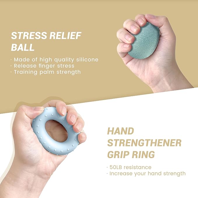 FLYFE Grip Strength Trainer Kit (5 Pack)