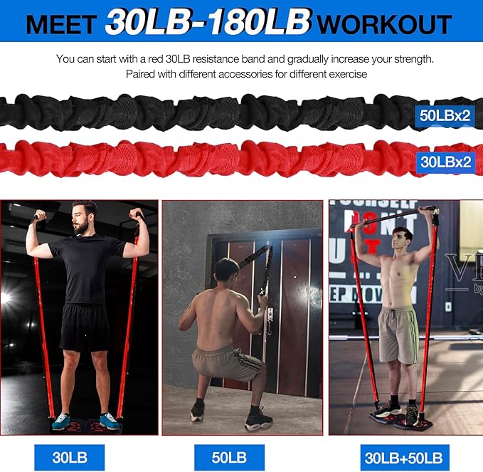 Portable Home Gym Workout Equipment