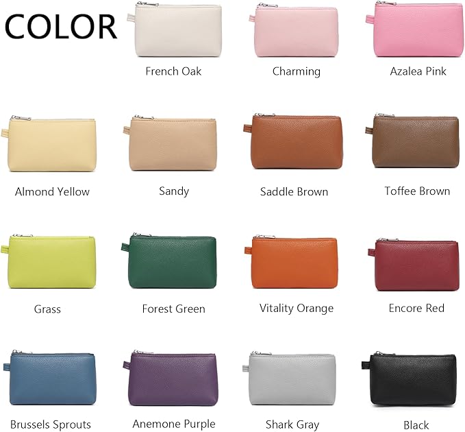 PU Leather Makeup Simple and Convenient Handbag Small Exquisite Storage Bag (Pu/Black)