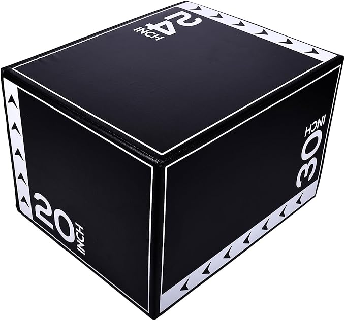 BalanceFrom Plyo Jumping Exercise Box, Home Gym Workout Trainer, Multiple Options