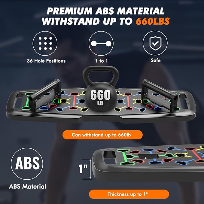 Foldable Push Up Board