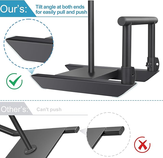 Weight Training Sled Fitness Push-Pull Sled Speed Training