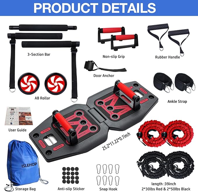 Portable Home Gym Workout Equipment